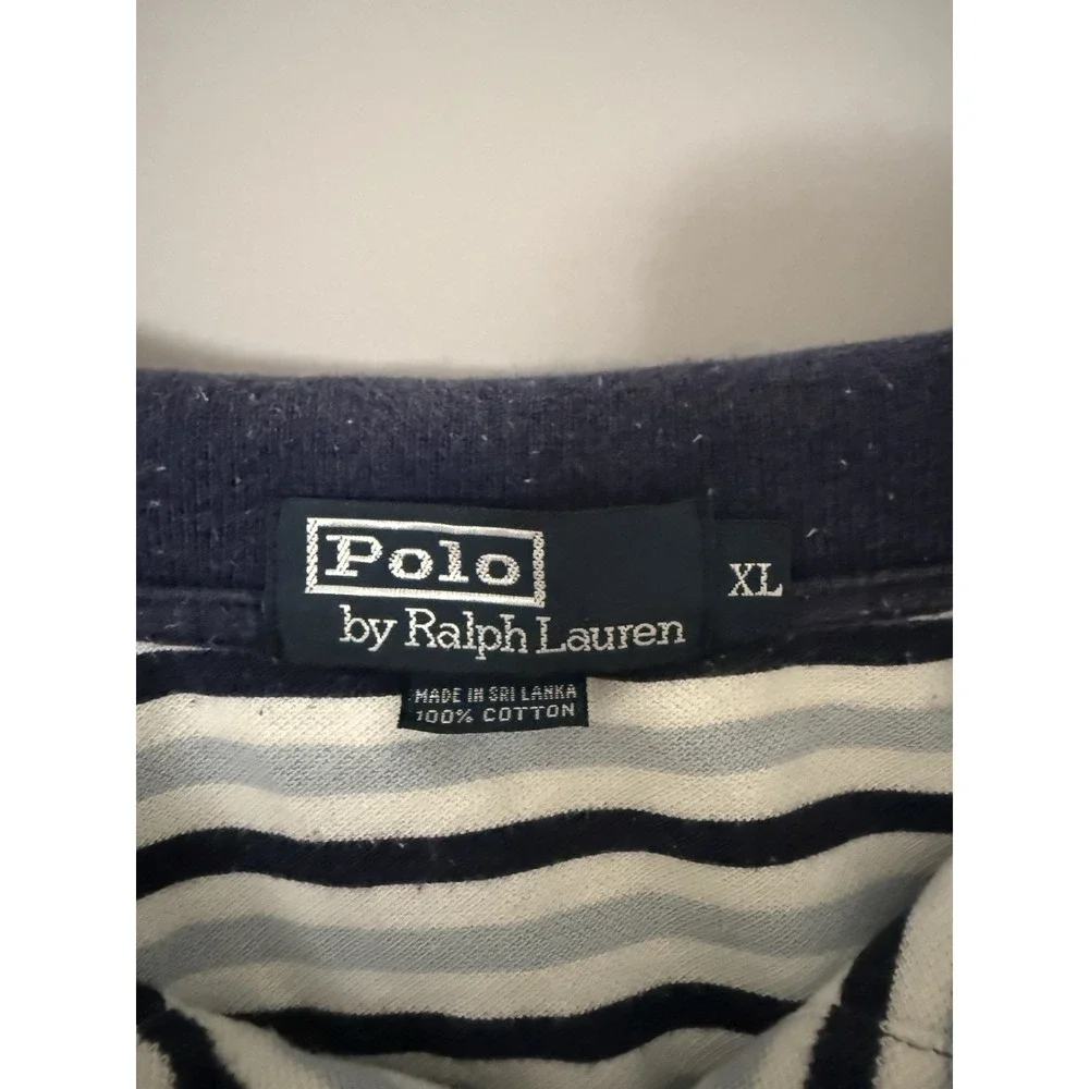Polo by Ralph Lauren Striped Polo Shirt XL. P4